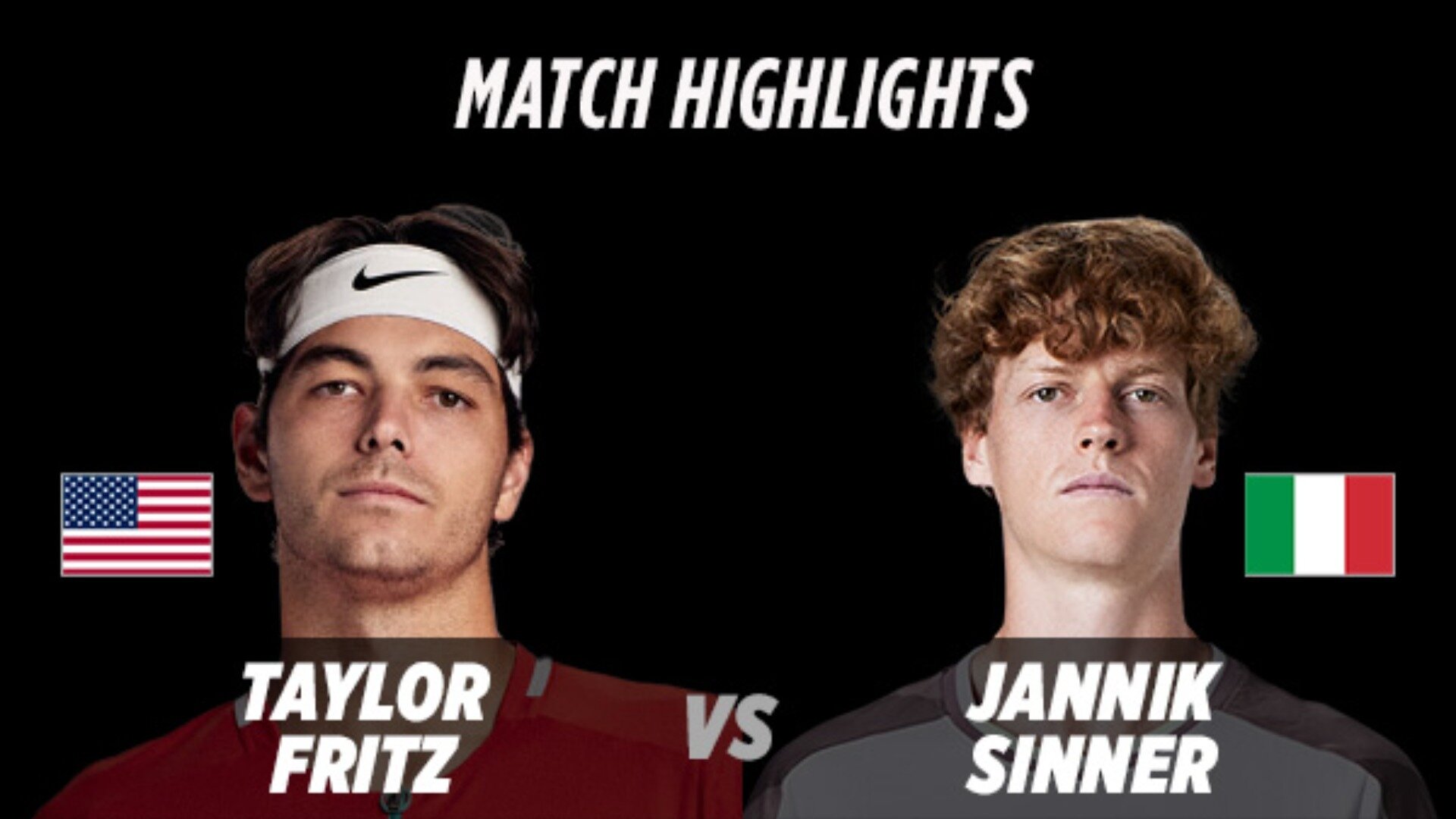 Taylor Fritz vs. Jannik Sinner ATP Finals F Highlights (6:40)